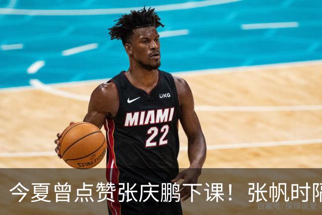 今夏曾点赞张庆鹏下课！张帆时隔287天复出轰13+4自我正名