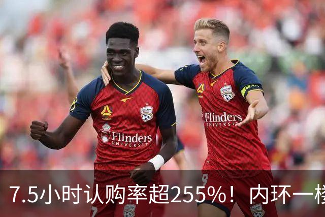 7.5小时认购率超255%！内环一楼盘触发积分摇号